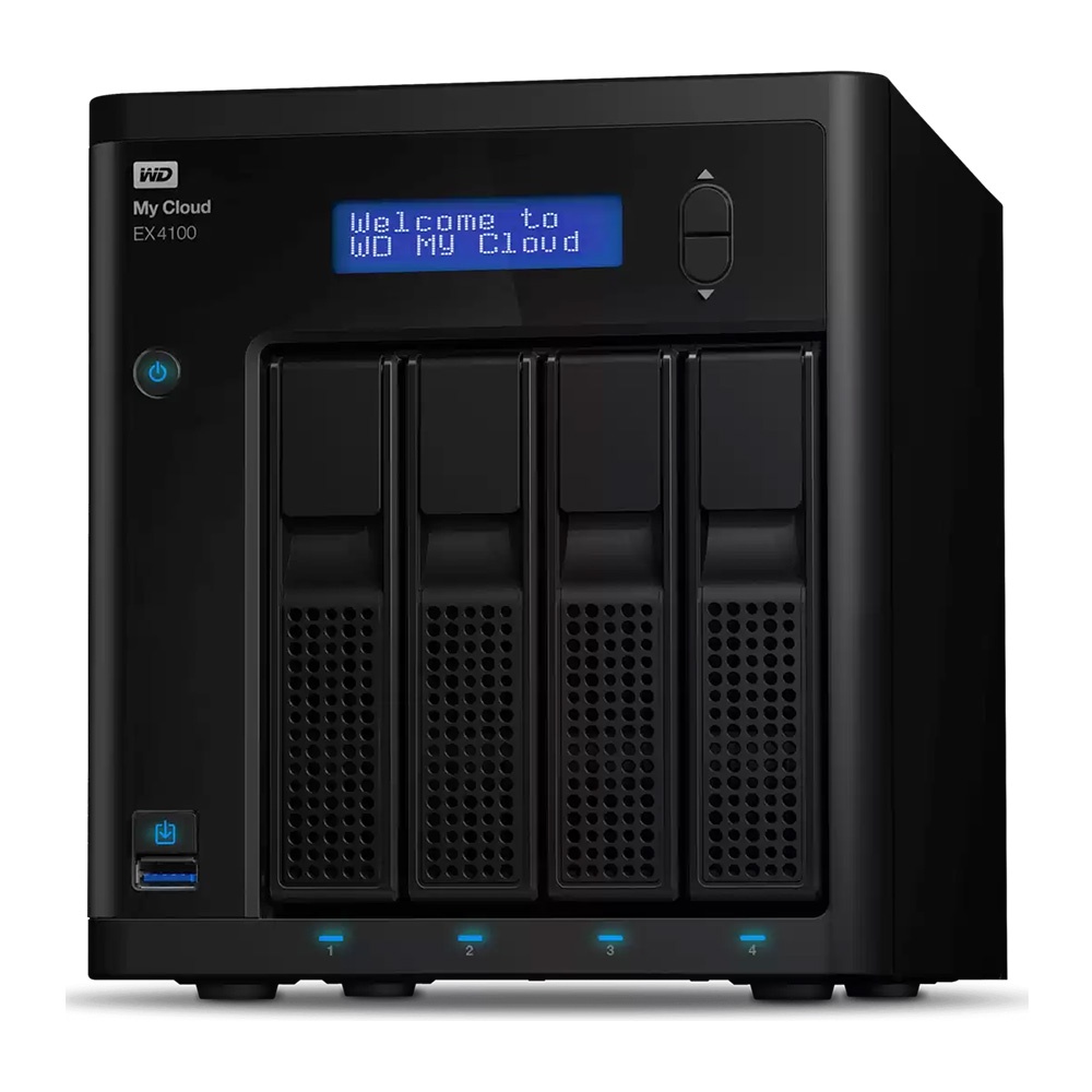 Ổ cứng mạng NAS WD My Cloud EX4100 4-bay WDBWZE0000NBK-SESN