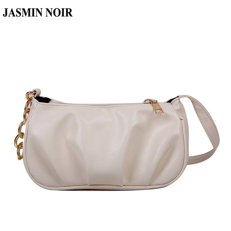 Túi JASMIN NOIR Thiết Kế Đeo Chéo Vai Chất Liệu Da Pu Thời Trang Dành Cho Nữ
