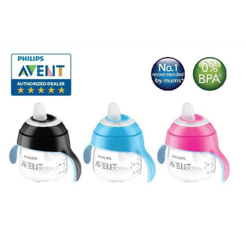Bình tập uống Avent 150ml tách set