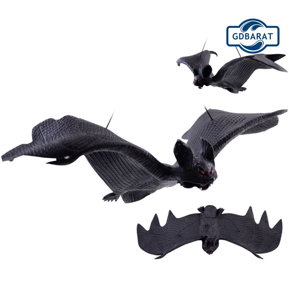 Đồ Chơi Hình Con Dơi Giả Vui Nhộn Dùng Trang Trí Tiệc Halloween