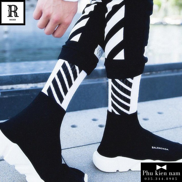 Tất Nam Nữ Cổ Cao Freesize Màu Cực Đẹp - Mã T015