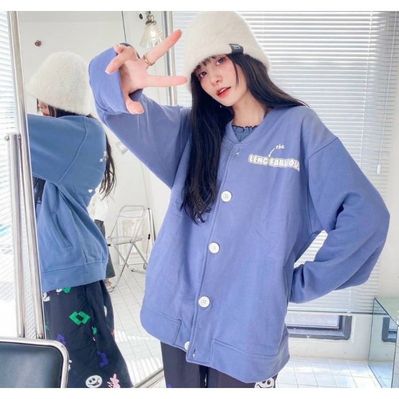 Áo khoác bomber nỉ bánh | BigBuy360 - bigbuy360.vn