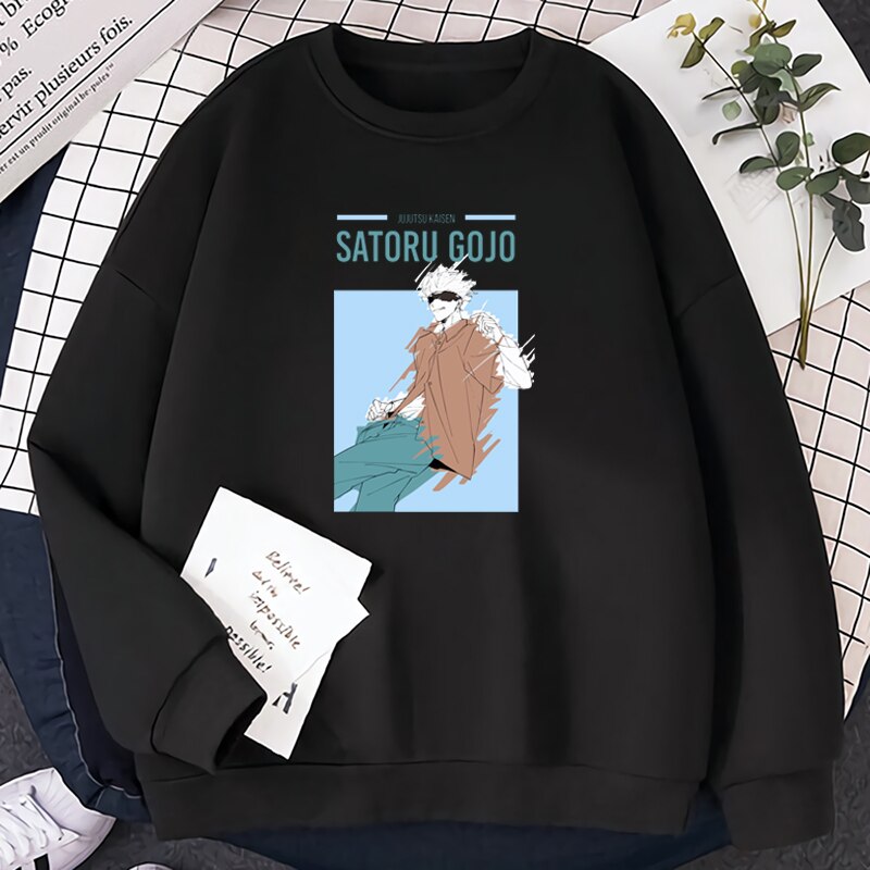 Áo Hoodie Tay Dài In Hình Anime Gojo Storu Kaisen 2021 | BigBuy360 - bigbuy360.vn
