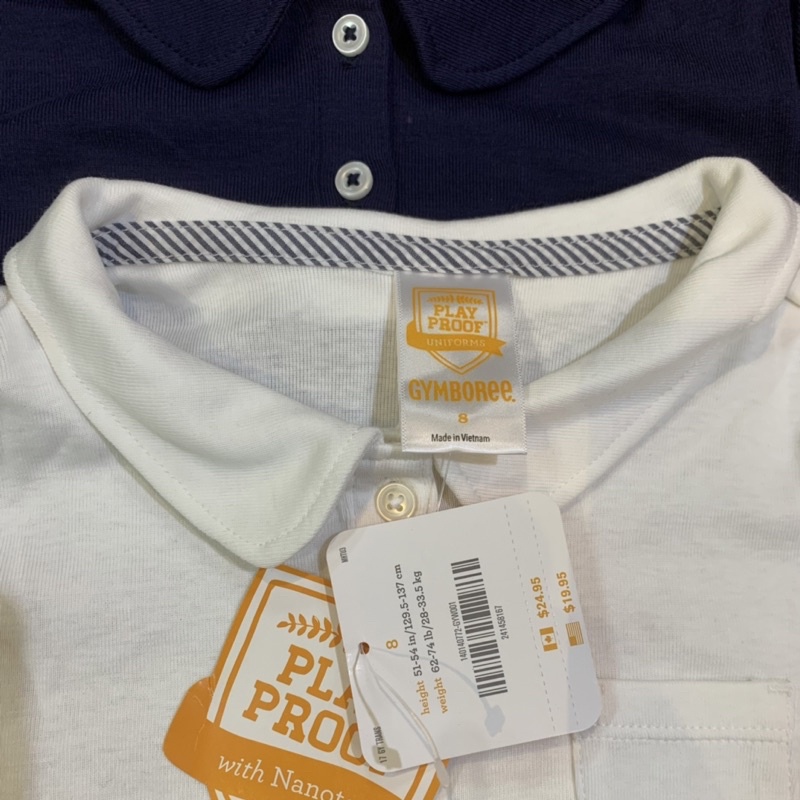 Áo cotton thu đông cổ bẻ bé gái, hàng dư