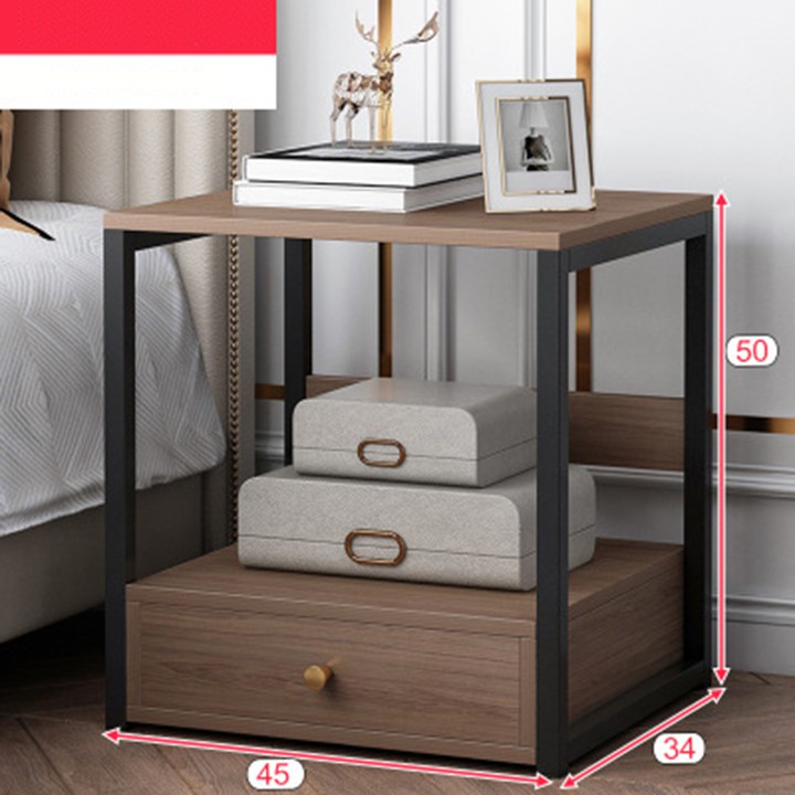 Kệ tủ đầu giường hiện đại Tủ TÁP đầu giường gỗ cao cấp PUK008