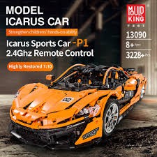 Xếp hình Mô Hình Siêu Xe McLaren P1 Hypercar 3228 mảnh  Mould King 13090