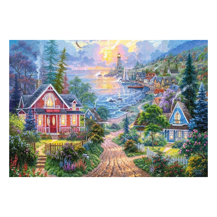 Xếp hình puzzle Coastal Living 1500 mảnh CASTORLAND C-151929