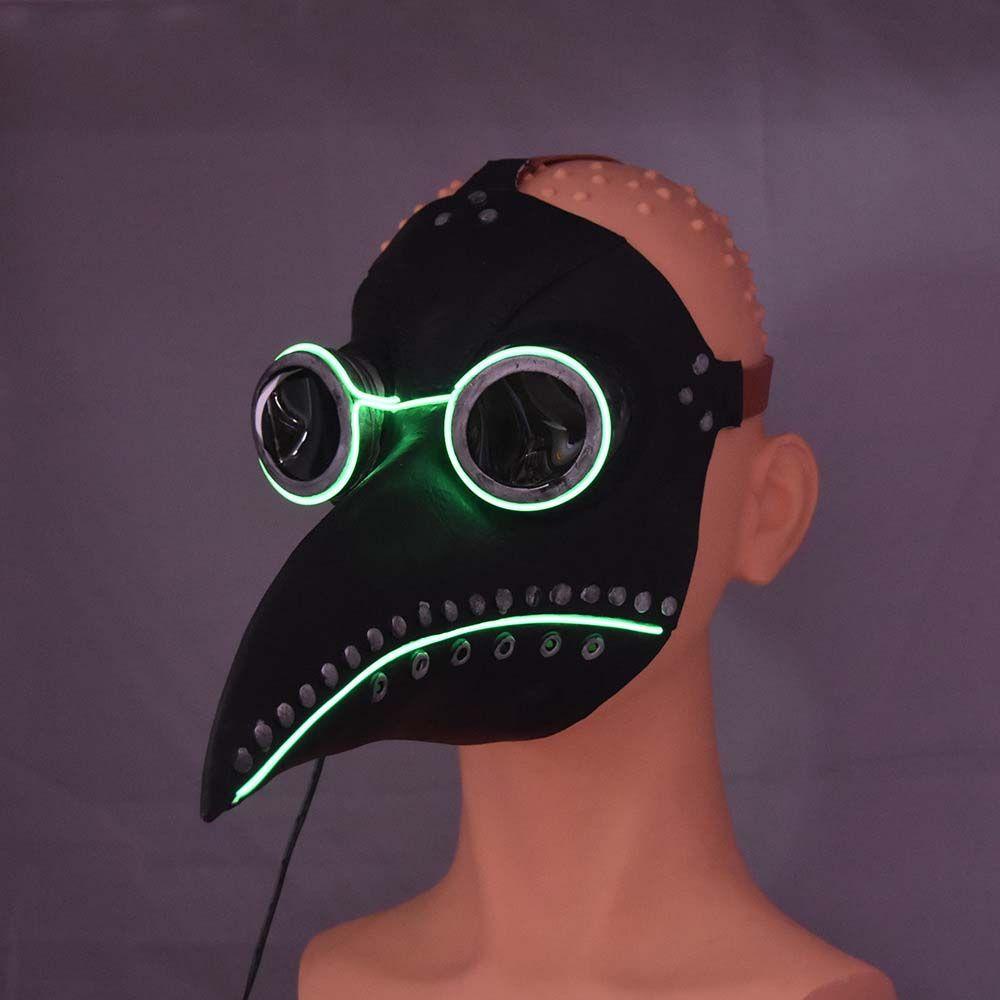 Mặt Nạ Hóa Trang Halloween TAYLOR1 Có Đèn Led Phát Sáng Độc Đáo