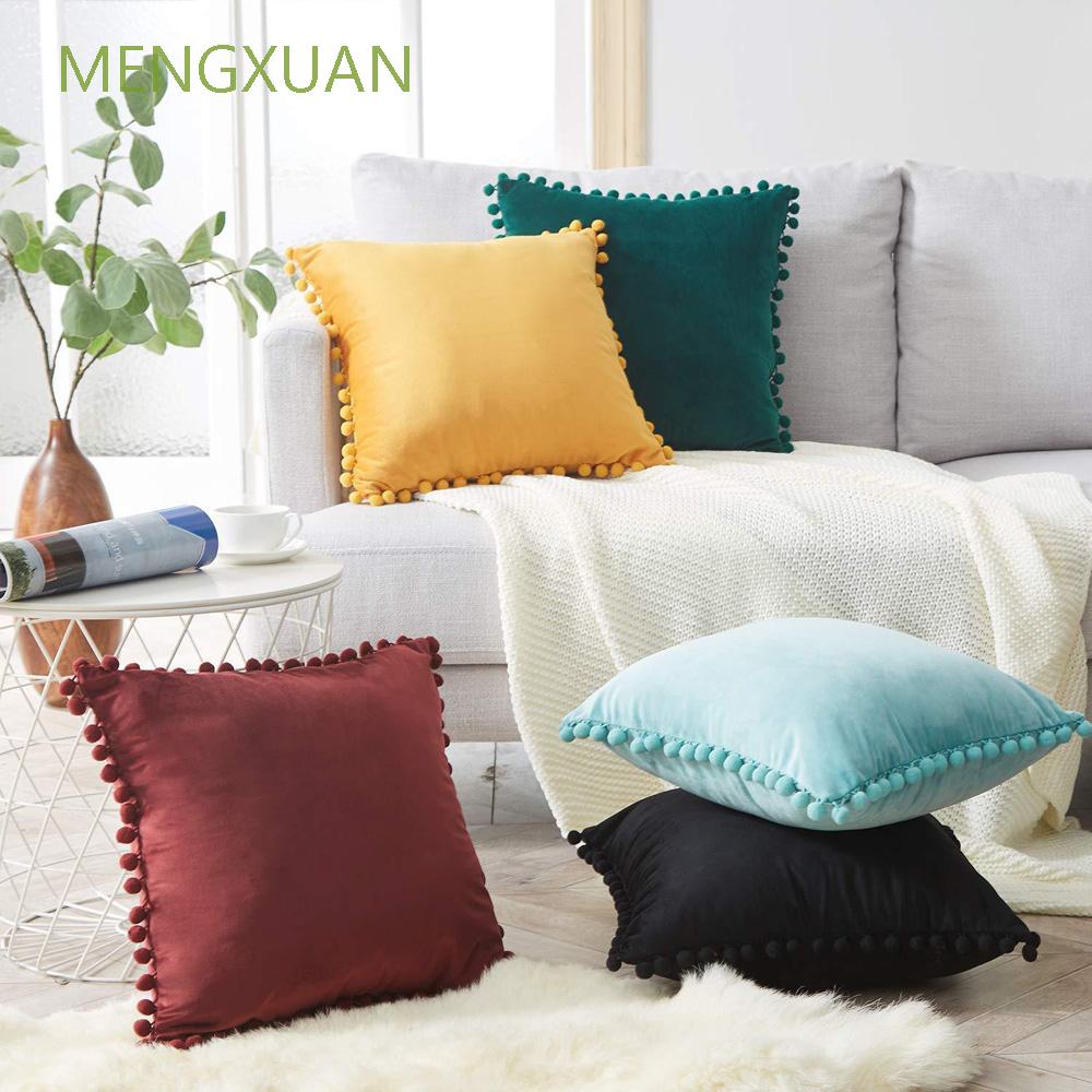 Bao gối cho gối ghế sofa màu trơn đơn giản | BigBuy360 - bigbuy360.vn