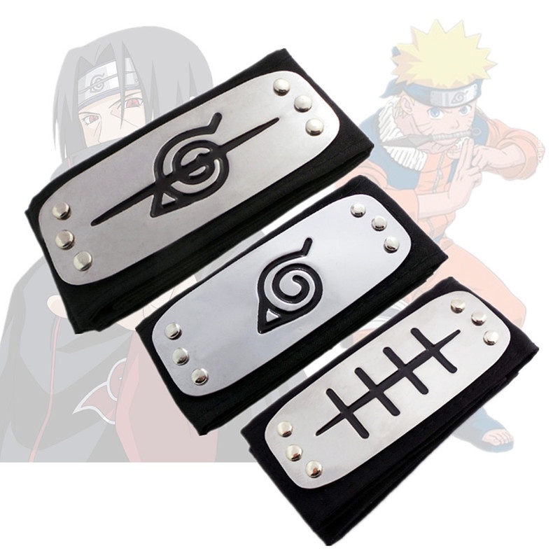 Băng đeo đầu kiểu Naruto phong cách hoạt hình unisex