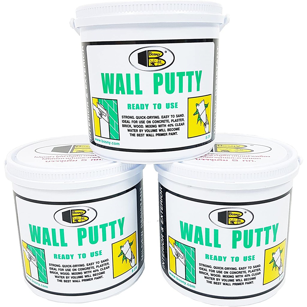 Bột trét tường Wall Putty B219 Bosny - Nhập khẩu Thái Lan