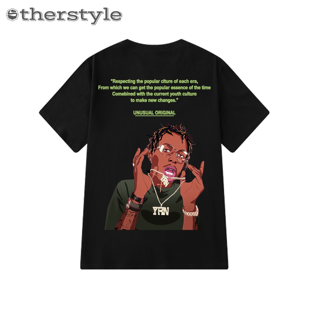 Áo thun unisex tay lỡ form rộng YRN TEE, áo phông phom rộng cổ tròn chất cotton mềm mịn giá rẻ thương hiệu Otherstyle