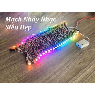 Bộ nháy theo nhạc led full 1903 2 cột