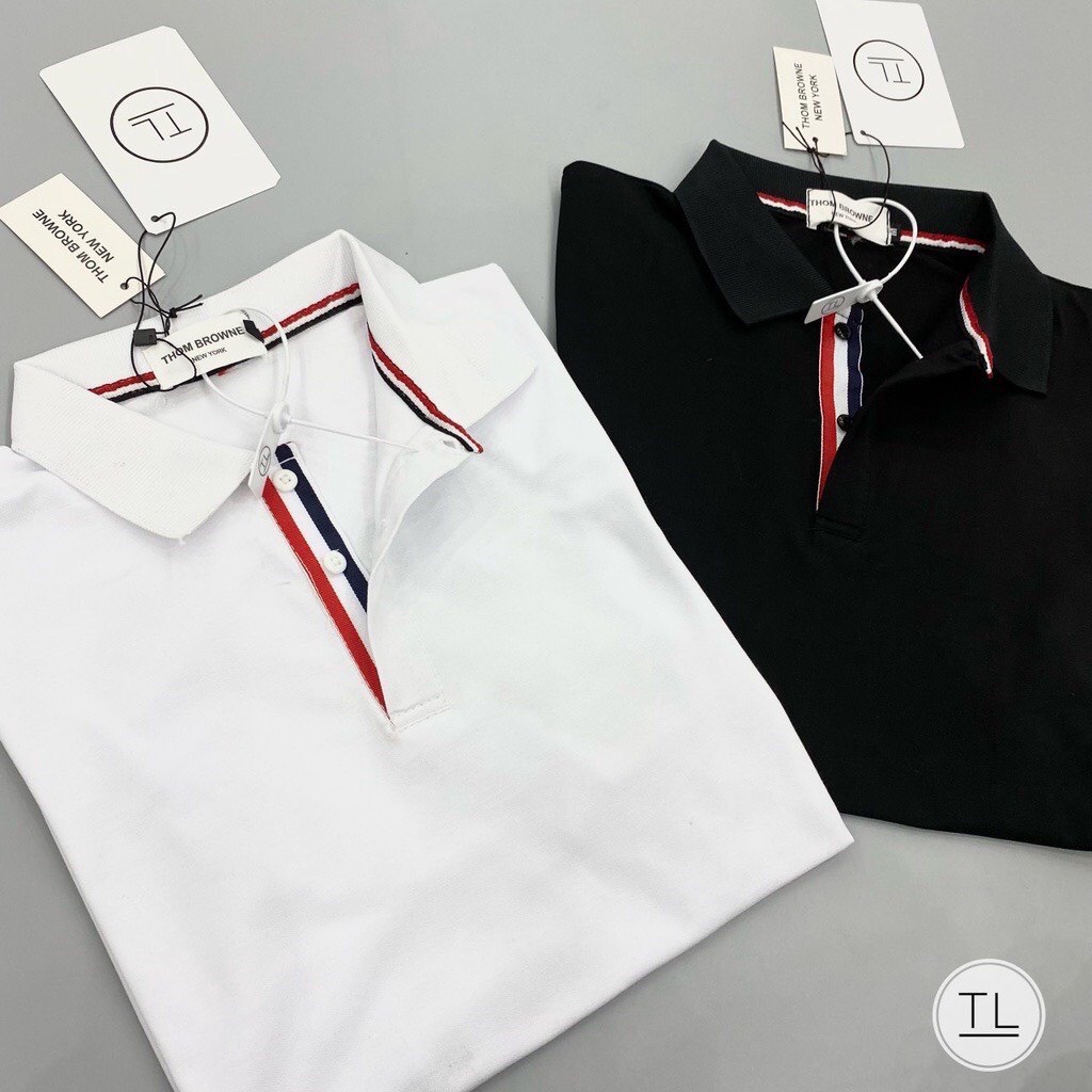 Áo polo thom nam nữ vạch tay cao cấp vải cá sấu cotton phong cách trẻ trung-KENT SHOP