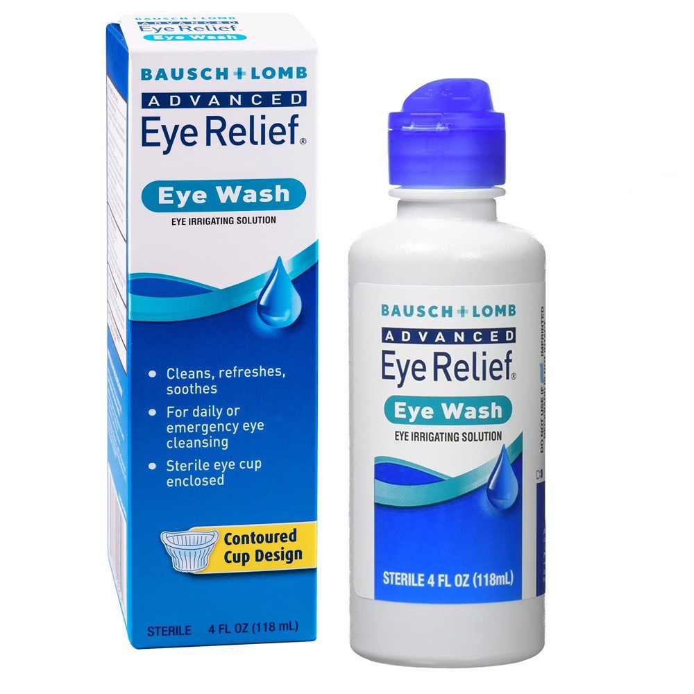 [DATE 2/2023] Nhỏ mắt / Rửa mắt Bausch &amp; Lomb Advanced Eye Relief Eye Wash 118ML
