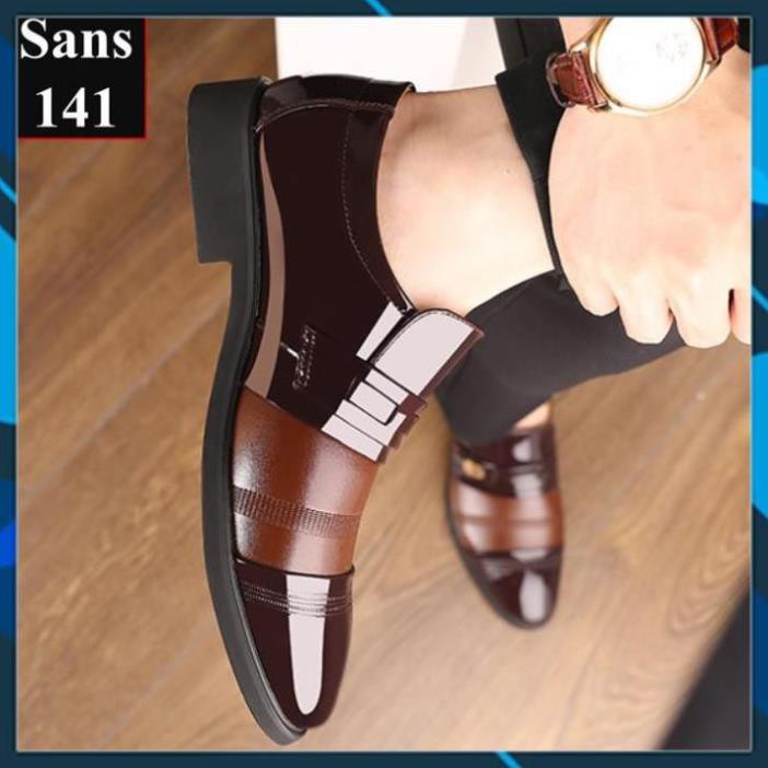 Giày Da Tăng Chiều Cao 6cm Giầy Tây Tăng Chiều Cao 6cm Sans141 . RẺ VÔ ĐỊCH XCv ; hot ` ^ ' #