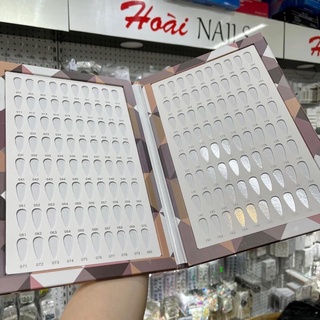 Sổ mẫu 160m giấy fom móng nhọn
