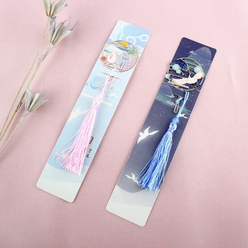 Bookmark hình đánh dấu sách quạt tròn mã 47 5sao