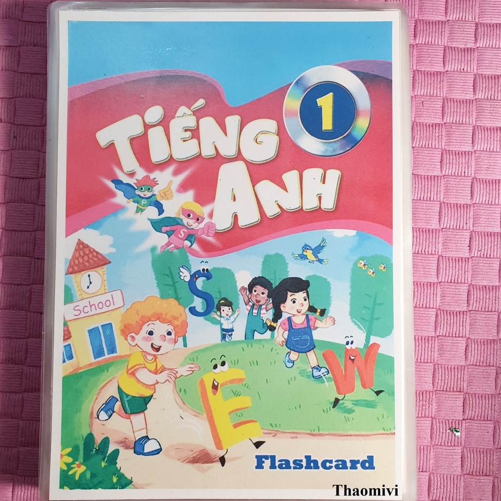 Thẻ Flashcard Bộ Giáo Dục Lớp 1