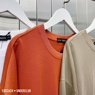 UNISEX - Áo phông COCCACH solid oversize CCS34