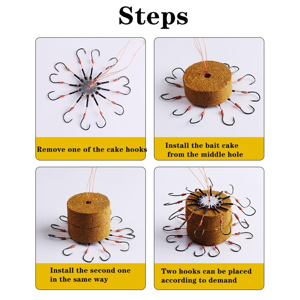 Danilo Móc Câu Cá Bằng Thép Carbon Chống Cuộn Dây Câu Cá