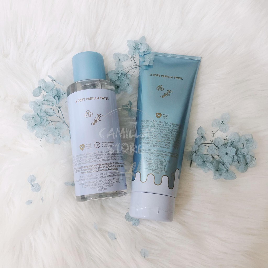 Set Xịt Thơm Và Dưỡng Thể Victoria's.Secret Pink - Cozy Sugar 250ml🌼🌼🌼