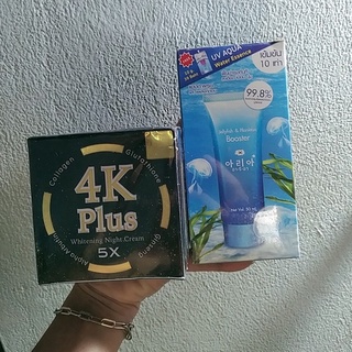 Combo serum vi tảo biển & kem 4k thái lan