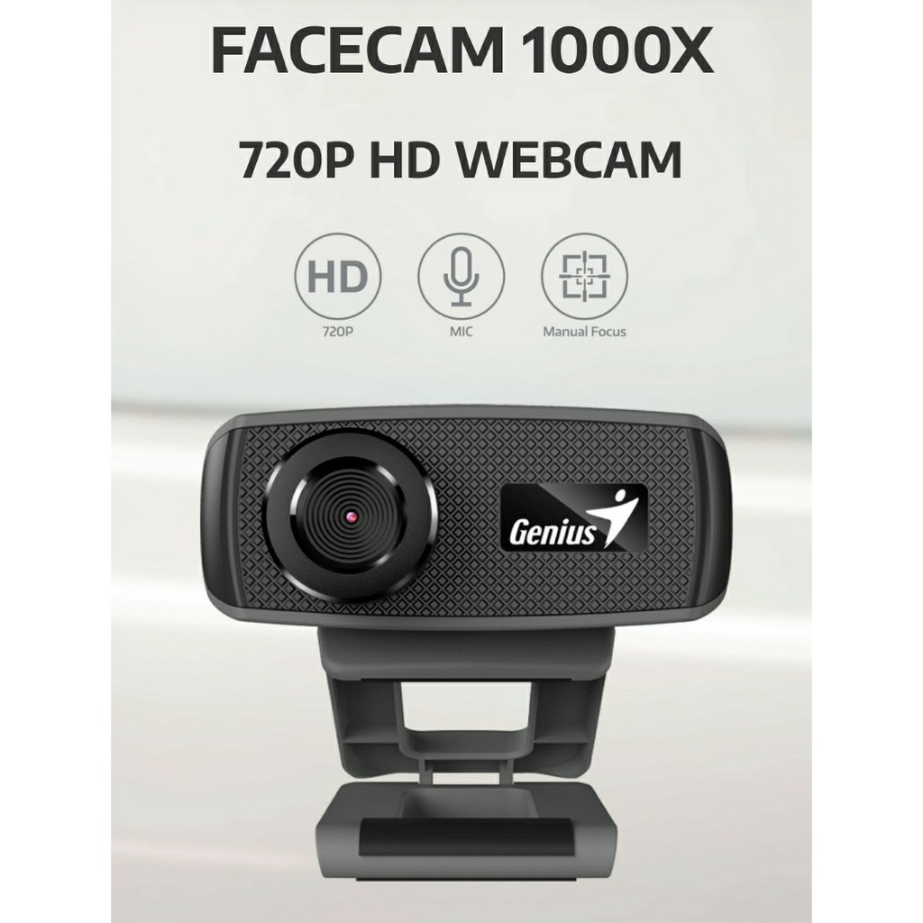 Webcam Genius Facecam 1000x Kèm Mic Cho Pc / Laptop | WebRaoVat - webraovat.net.vn