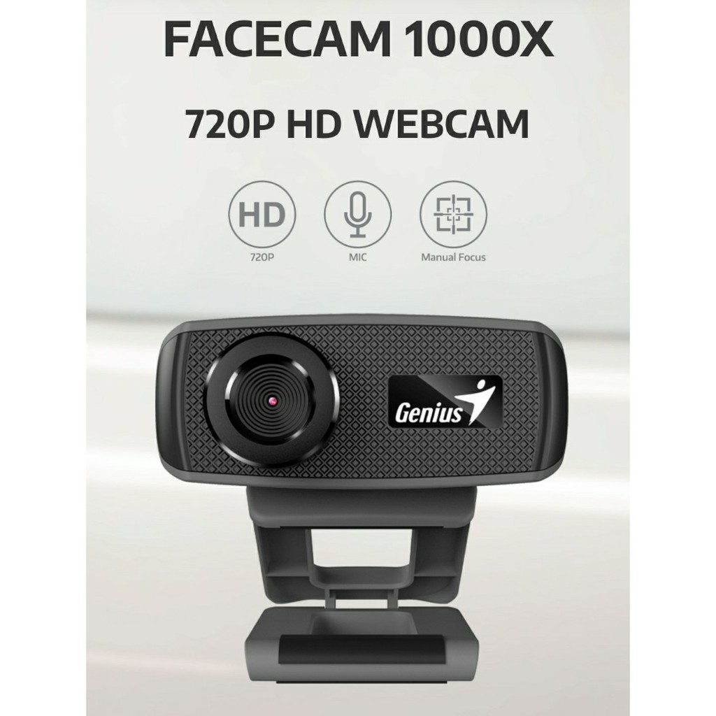 Webcam Genius Facecam 1000x Kèm Mic Cho Pc / Laptop | BigBuy360 - bigbuy360.vn