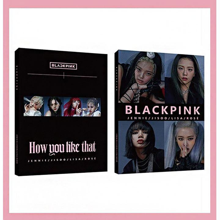(ngẫu nhiên) Album ảnh Photobook Blackpink HOW YOU LIKE THAT tặng kèm poster tập ảnh