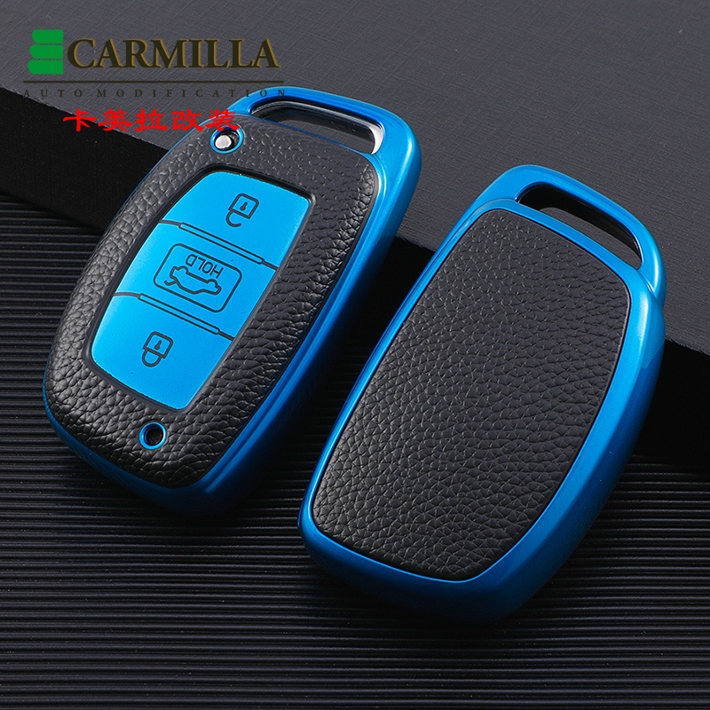 Bao Da TPU Đựng Chìa Khóa Xe Hơi Cho Hyundai Elantra HB20 I10 I20 I30 IX25 IX35 IX45 TUCSON