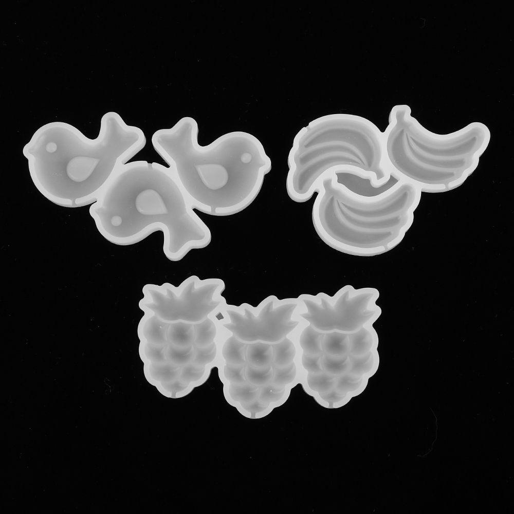 BEAUTY Khuôn Làm Kẹo Mút, Socola Hình Cây Thông Giáng Sinh