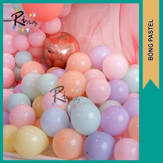 set 10 bóng pastel,màu ngọt ngào nhẹ nhàng, trẻ trung