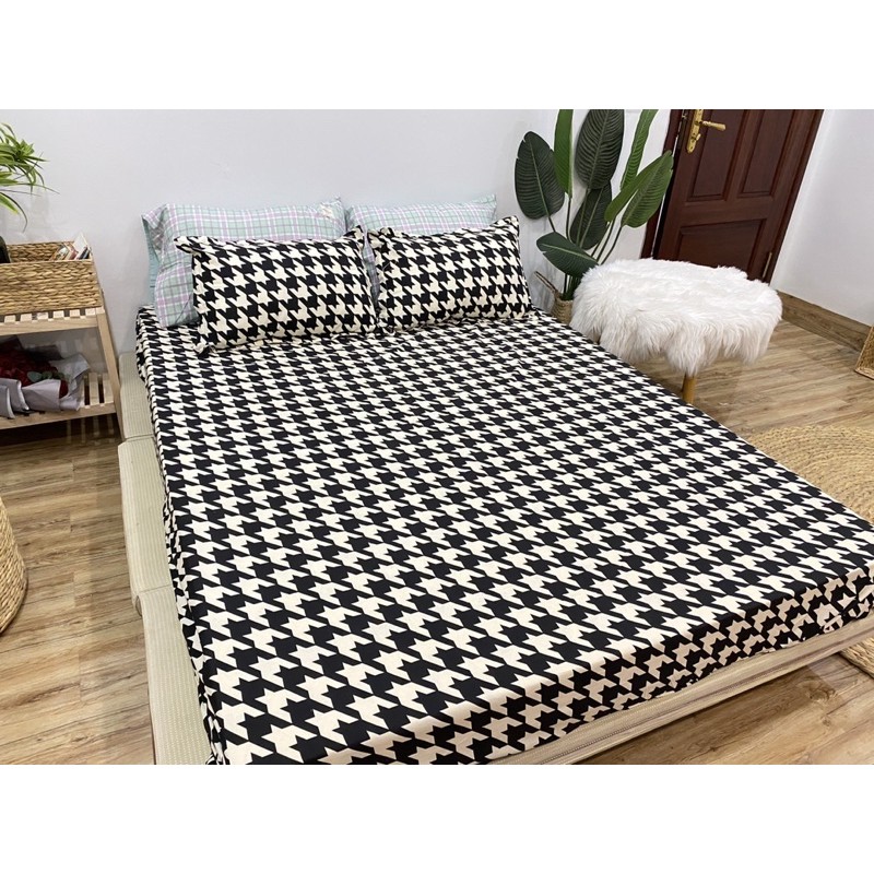 Bộ Ga Gối Cotton Poly 3 Món - Roma