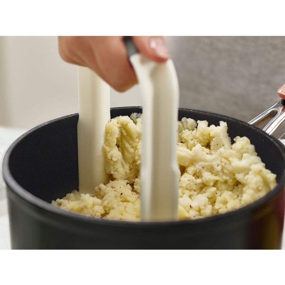 Dụng cụ nghiền khoai tây cầm tay Joseph Joseph 20140 Easy Mash Ergonomic Potato Masher chính hãng Đức