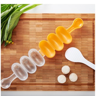 Khuôn Tạo Hình Cơm Nắm Cho Bé Ăn Dặm