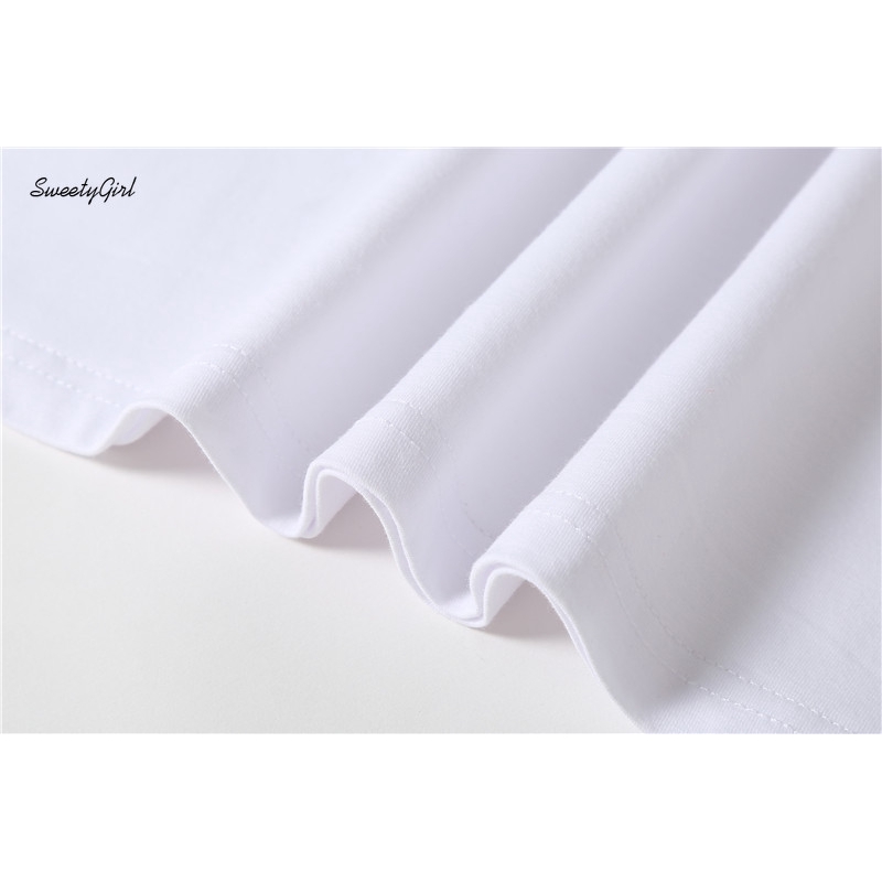 Áo croptop ngắn tay cổ tròn in họa tiết thiên thần thời trang trẻ trung cho nữ