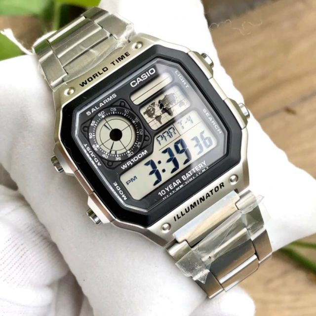 Đồng hồ Casio AE200 xách tay chính hãng Japan/Singapo