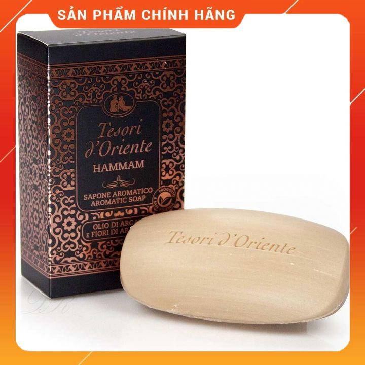 XÀ BÔNG TẮM HƯƠNG NƯỚC HOA TESORI D'ORIENTE HAMMAM TINH DẦU ARGAN 150G