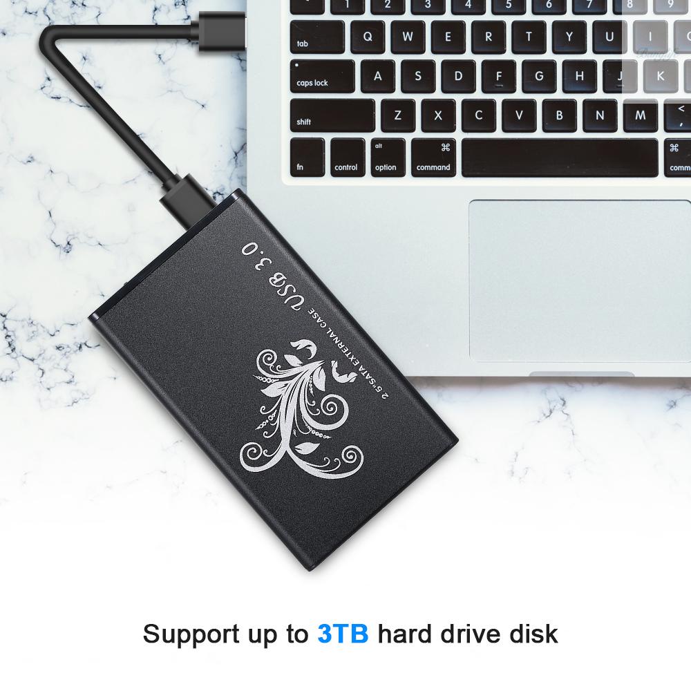 Hộp Đựng Ổ Cứng Ngoài 2.5 Inch Hdd Sata Hdd Sang Usb3.0 | BigBuy360 - bigbuy360.vn