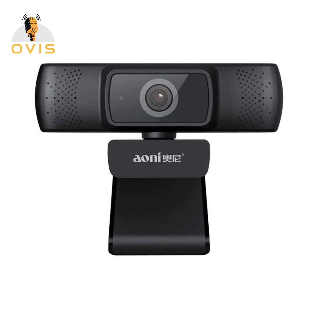 Webcam Họp Trực Tuyến Full HD1080p Góc Rộng 84 Độ Aoni A31 (Tự Động Lấy Nét, Tự Động Căn Chỉnh Ánh Sáng)