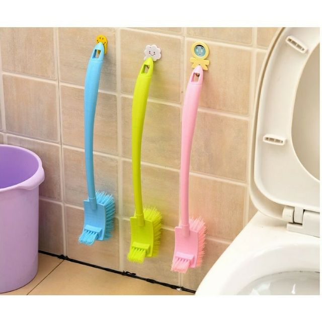 Dụng cụ vệ sinh toilet 2 đầu