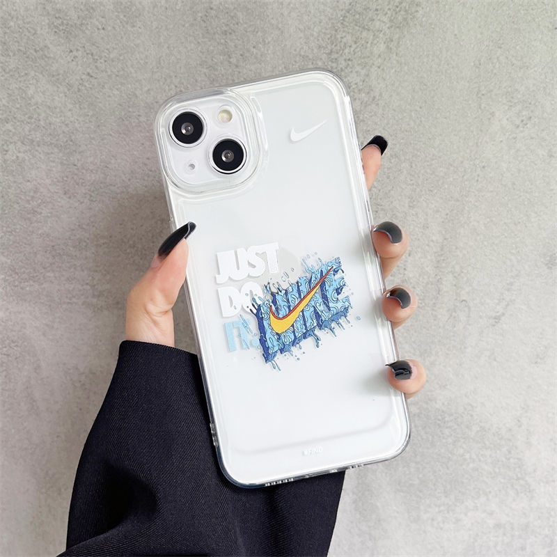 Ốp Điện Thoại TPU Silicon Mềm Trong Suốt Thời Trang Cho iPhone 12 13 SE2020 6 6S 7 8 Plus X XS XR 11 Pro Max