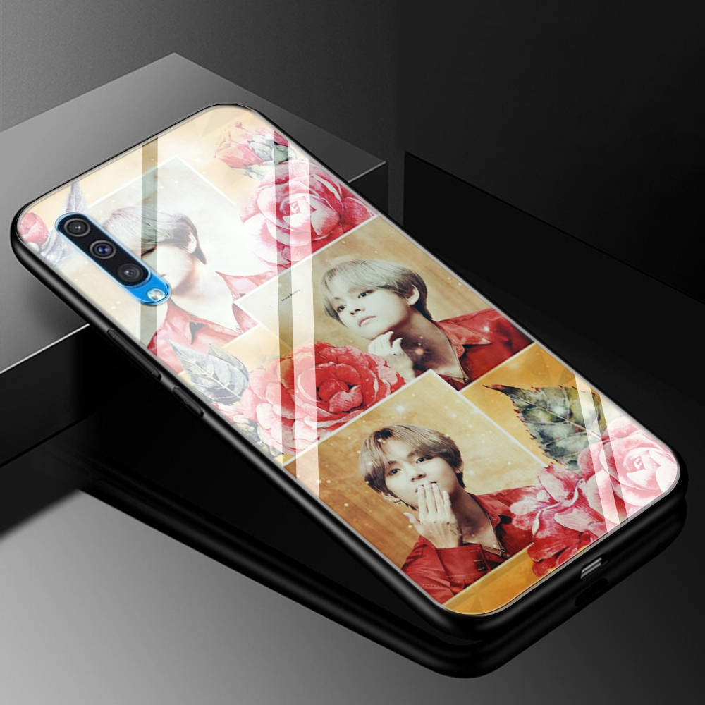 Q76 Cute new cartoon design BTS BT21 Samsung Galaxy S7 Edge S8 S9 S10 S20 Plus S20 Ultra Tempered Glass Soft Case | BigBuy360 - bigbuy360.vn