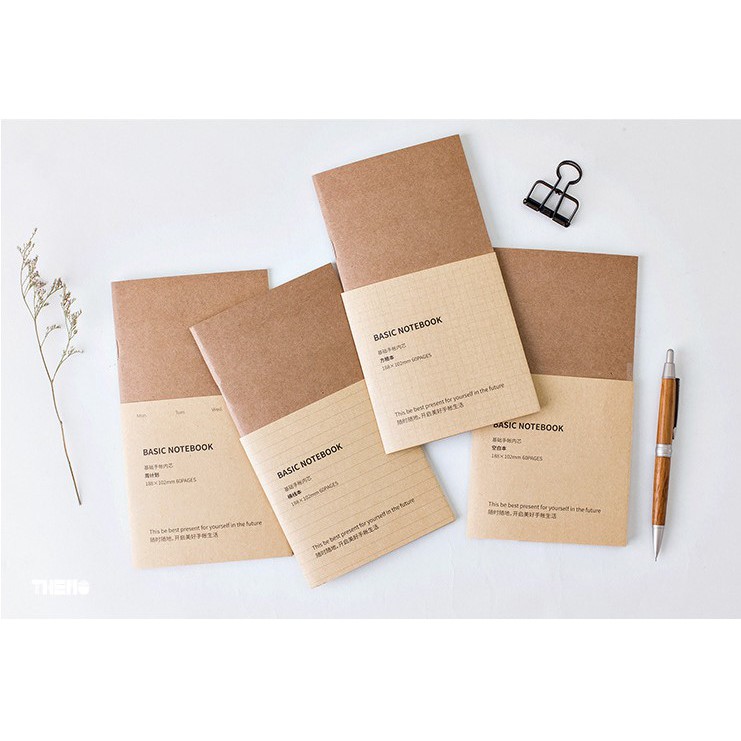 [21DEB2S - Giảm 10%] Sổ Tay Planner Mini Basic Notebook - Refill
