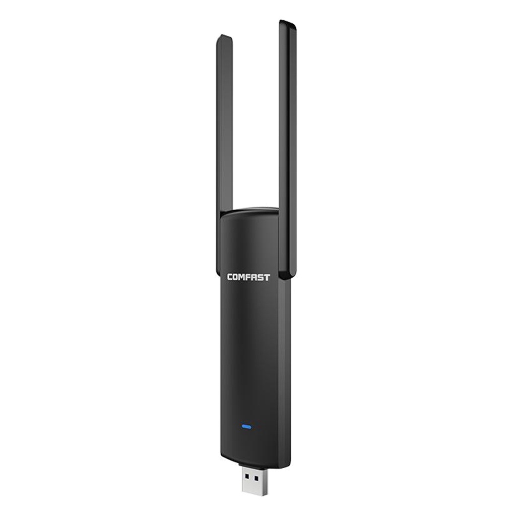 [giá giới hạn] WiFi Adapter 2.4Ghz + 5Ghz 1200Mbps USB Dongle Free Driver AC Network Card