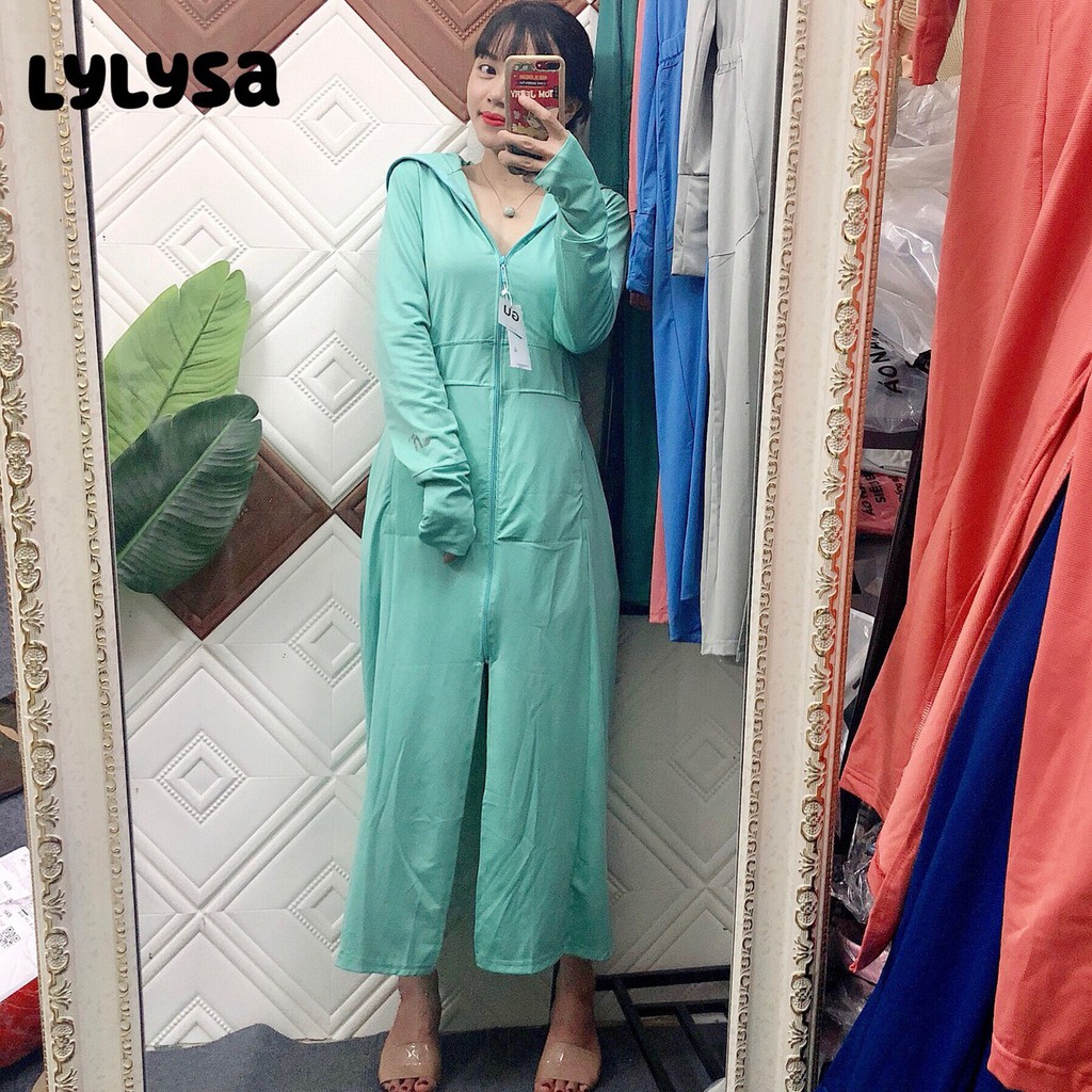 [Hình Thật + Video] Áo Choàng Chống Nắng Nữ Toàn Thân GU Mẫu Mới 2 Lớp Dày Dặn, chất Vải Thông Hơi Cực Thoáng Mát CN02