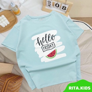 Áo thun bé gái thun cotton 4 chiều loại 1 dày dặn co giãn