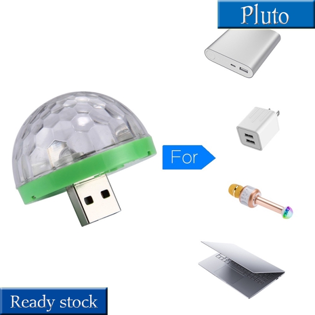 Đèn LED tạo hiệu ứng ánh sáng nhiều màu sắc có cổng USB dùng cho quầy bar