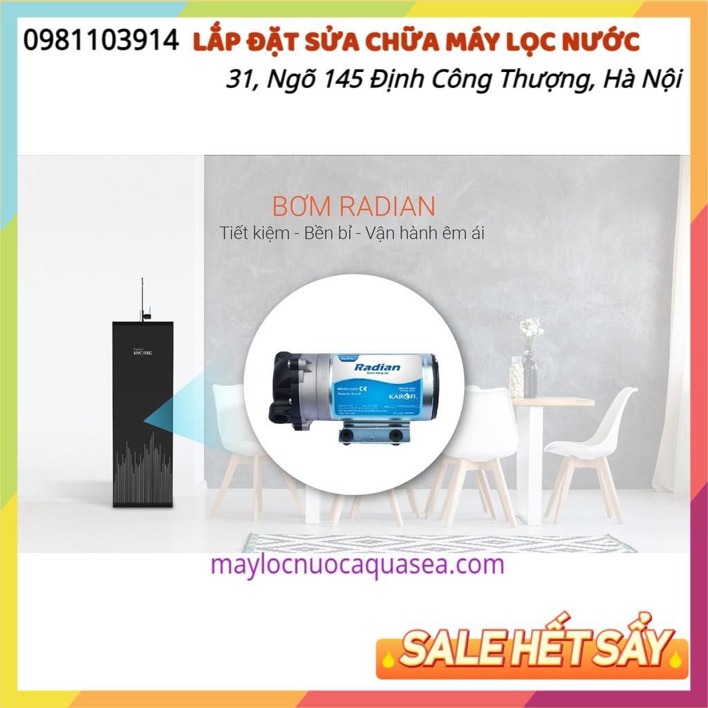 MÁY LỌC NƯỚC KAROFI LIVOTEC 110👉 MÁY LỌC NƯỚC LIVOTEC 7 CẤP CÓ TỦ👉  BỘ LỌC NƯỚC RO